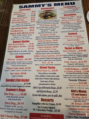 Menu photo 1 Sammy’s On The Lake Fort Worth, TX Menu photo 1 Sammy’s On The Lake Fort Worth, TX