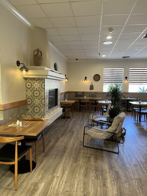 Azure Palm Café by null