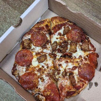 AT580 Market Gourmet - Meat lovers pizza. Hot and tasty. $8.80 and you can add a drink for $1.20. - Sandwiches Near Me - Cincinnati, Ohio AT580 Market Gourmet - Meat lovers pizza. Hot and tasty. $8.80 and you can add a drink for $1.20. - Sandwiches Near Me - Cincinnati, Ohio