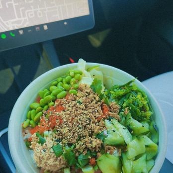 Poke Tiki - 3 scoop bowl - Seafood Near Me - Orange, California Poke Tiki - 3 scoop bowl - Seafood Near Me - Orange, California
