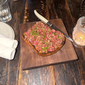 Gjelina - Beef Tartare - New American Near Me - Venice, California Gjelina - Beef Tartare - New American Near Me - Venice, California
