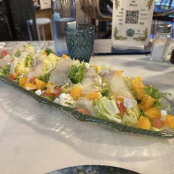 La Paella de Su - Cod salad with citrus - Arroceria / Paella Near Me - Barcelona, B La Paella de Su - Cod salad with citrus - Arroceria / Paella Near Me - Barcelona, B