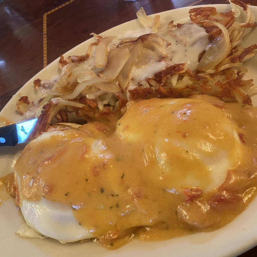 Frank's Diner - Spicy Creole Benedict - Diners Near Me - Spokane, Washington Frank's Diner - Spicy Creole Benedict - Diners Near Me - Spokane, Washington