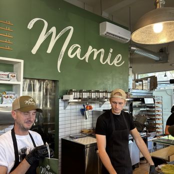 Mamie - Prepping a good sandwich. - Italian Near Me - West Hollywood, California Mamie - Prepping a good sandwich. - Italian Near Me - West Hollywood, California