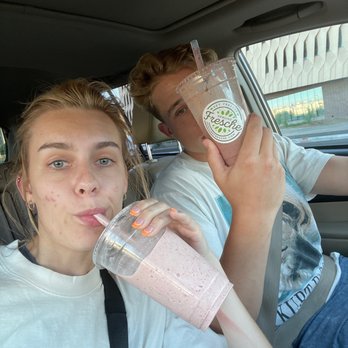 Genuine Fresche - we got the Strawberries and cream shake and the Chocolate Pb Banana Shake - Juice Bars & Smoothies Near Me - Tempe, Arizona Genuine Fresche - we got the Strawberries and cream shake and the Chocolate Pb Banana Shake - Juice Bars & Smoothies Near Me - Tempe, Arizona