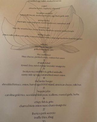 Menu photo 1 The Larder and The Delta Phoenix, AZ Menu photo 1 The Larder and The Delta Phoenix, AZ