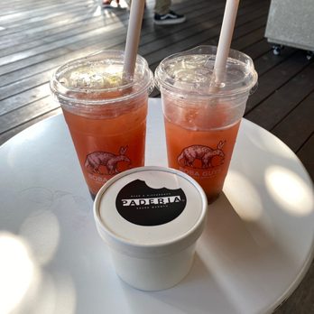 Boba Guys - Strawberry tea fresca with aloe and boba, YUM! - Bubble Tea Near Me - Costa Mesa, California Boba Guys - Strawberry tea fresca with aloe and boba, YUM! - Bubble Tea Near Me - Costa Mesa, California