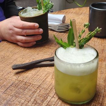 Meteora - Erosus and Comosus cocktails - New American Near Me - Los Angeles, California