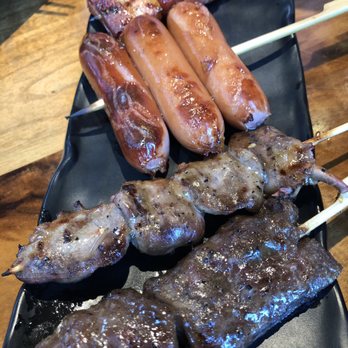 Stick & Steam - Pork Belly, mini skewered kurobuta sausages, Chicken Heart, NY skewered prime steak - Dim Sum Near Me - Millbrae, California