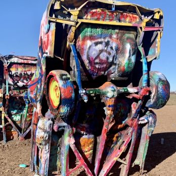Cadillac Ranch - Beautiful day in Amarillo - Landmarks & Historical Buildings Near Me - Amarillo, Texas Cadillac Ranch - Beautiful day in Amarillo - Landmarks & Historical Buildings Near Me - Amarillo, Texas