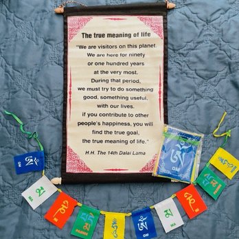 Little Tibet - Scroll and prayer flags - Arts & Crafts Near Me - Sedona, Arizona Little Tibet - Scroll and prayer flags - Arts & Crafts Near Me - Sedona, Arizona