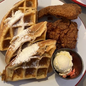 Sweet Chick - Favorite dish of Classic chicken and waffles - Southern Near Me - Long Island City, New York