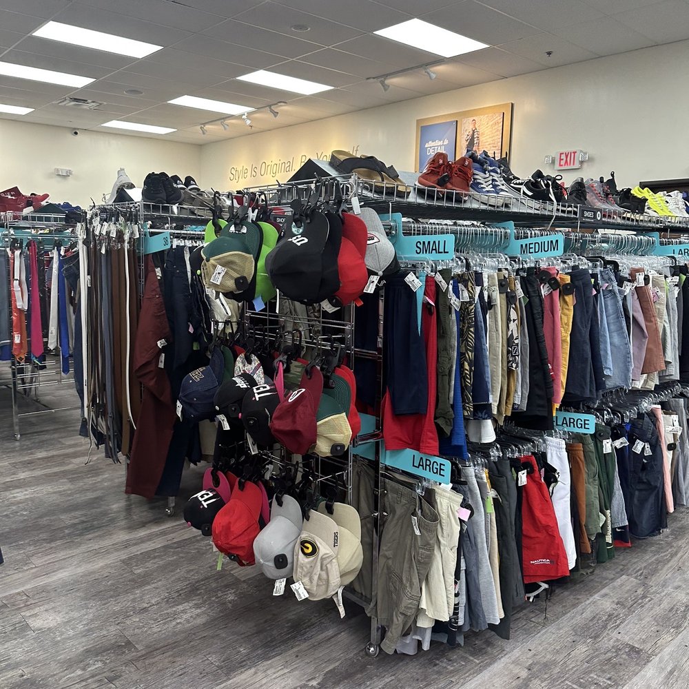Plato's Closet - Garland - Male Clothes Section - Used, Vintage & Consignment Near Me - Garland, Texas