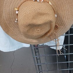 Goodwill - This is a great beach hat for $7.00. I don't know if it is worth it. I was afraid to try it on.