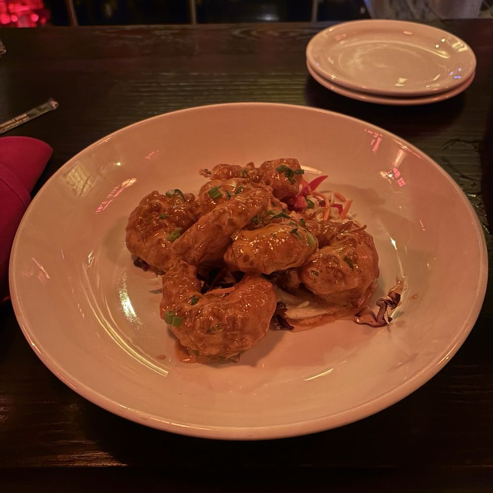 Morgan’s Cove - Firecracker shrimp - Tiki Bars Near Me - Tampa, Florida Morgan’s Cove - Firecracker shrimp - Tiki Bars Near Me - Tampa, Florida