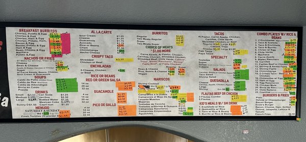 Menu photo 1 Ernie's Taqueria Patterson, CA Menu photo 1 Ernie's Taqueria Patterson, CA