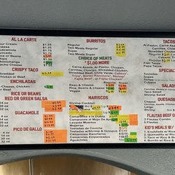 Ernie's Taqueria - Menu