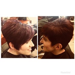 Staying Beautiful with Staci - Fun asymmetrical haircut and color
