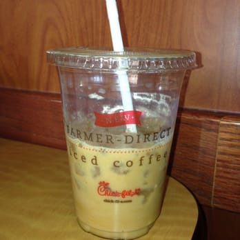 Chick-fil-A - Vanilla Iced Coffee. - Fast Food Near Me - Silver Spring, Maryland