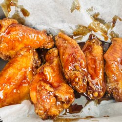 Maria's Pizza and Wings - Thai peanut wings