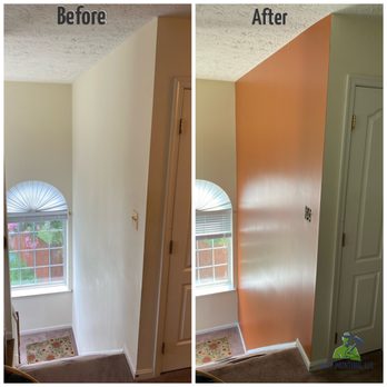 MJP PAINTING - Accent wall - Painters Near Me MJP PAINTING - Accent wall - Painters Near Me