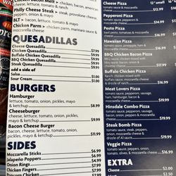 Hinsdale Food Mart - Menu