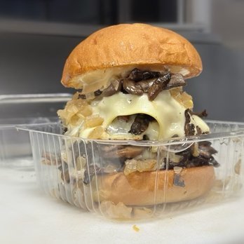 J Doggs - Mushroom and Swiss - Burgers Near Me - Shawano, Wisconsin
