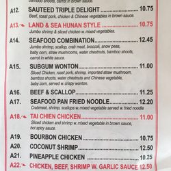 Lins Garden - Chef specials 11-24