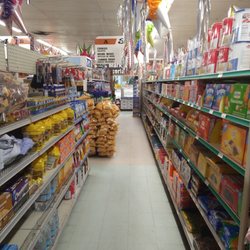 Wimauma's Supermarkets - The shiny ceiling hangers make me happy.
