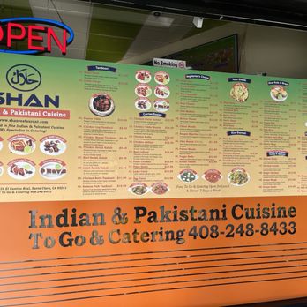 Shan Restaurant - Menu - Indian Near Me - Santa Clara, California Shan Restaurant - Menu - Indian Near Me - Santa Clara, California