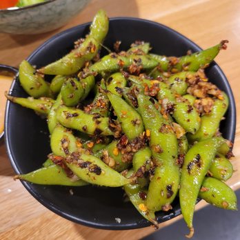 I Luv Sushi Too - Spicy Edamame $7 - Sushi Bars Near Me - Orange, California