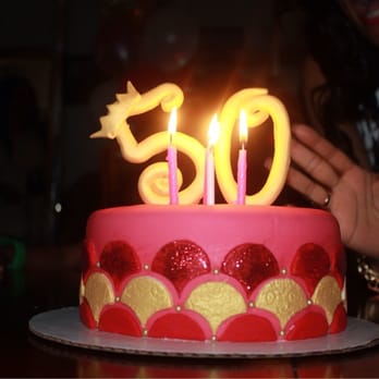 Sydney's Sweets - Mini 50th birthday cake - Desserts Near Me - West Hempstead, New York Sydney's Sweets - Mini 50th birthday cake - Desserts Near Me - West Hempstead, New York