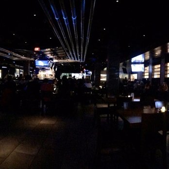 Yard House - Panorama of the interior from back booths - New American Near Me - Sacramento, California
