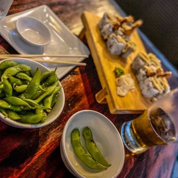 Tegry Bistro - Edamame, two rolls - Sushi Bars Near Me - Indianapolis, Indiana Tegry Bistro - Edamame, two rolls - Sushi Bars Near Me - Indianapolis, Indiana