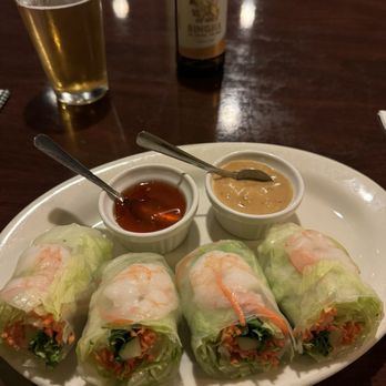 Pinto Thai Bistro - Fresh Rolls with Shrimp - Thai Near Me - Roseville, California