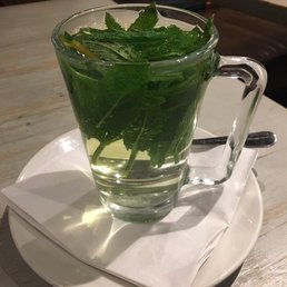 Mint tea-delicious!