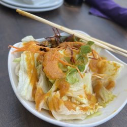 Thai Udon Cafe - Japanese salad with lunch special