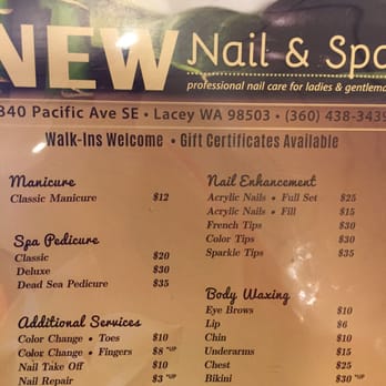 New Nails & Spa - Nail Salons Near Me - Lacey, Washington