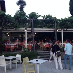 Restaurant Silvio - Looking back at the terrace