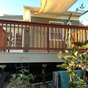 Bay Area Deck Restoration - Rear deck railing - Decks & Railing Near Me