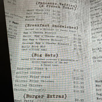 Longhorn Cafe - Menu - Breakfast & Brunch Near Me - Jennings, Oklahoma Longhorn Cafe - Menu - Breakfast & Brunch Near Me - Jennings, Oklahoma