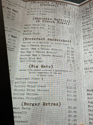 Menu photo 3 Longhorn Cafe Jennings, OK Menu photo 3 Longhorn Cafe Jennings, OK