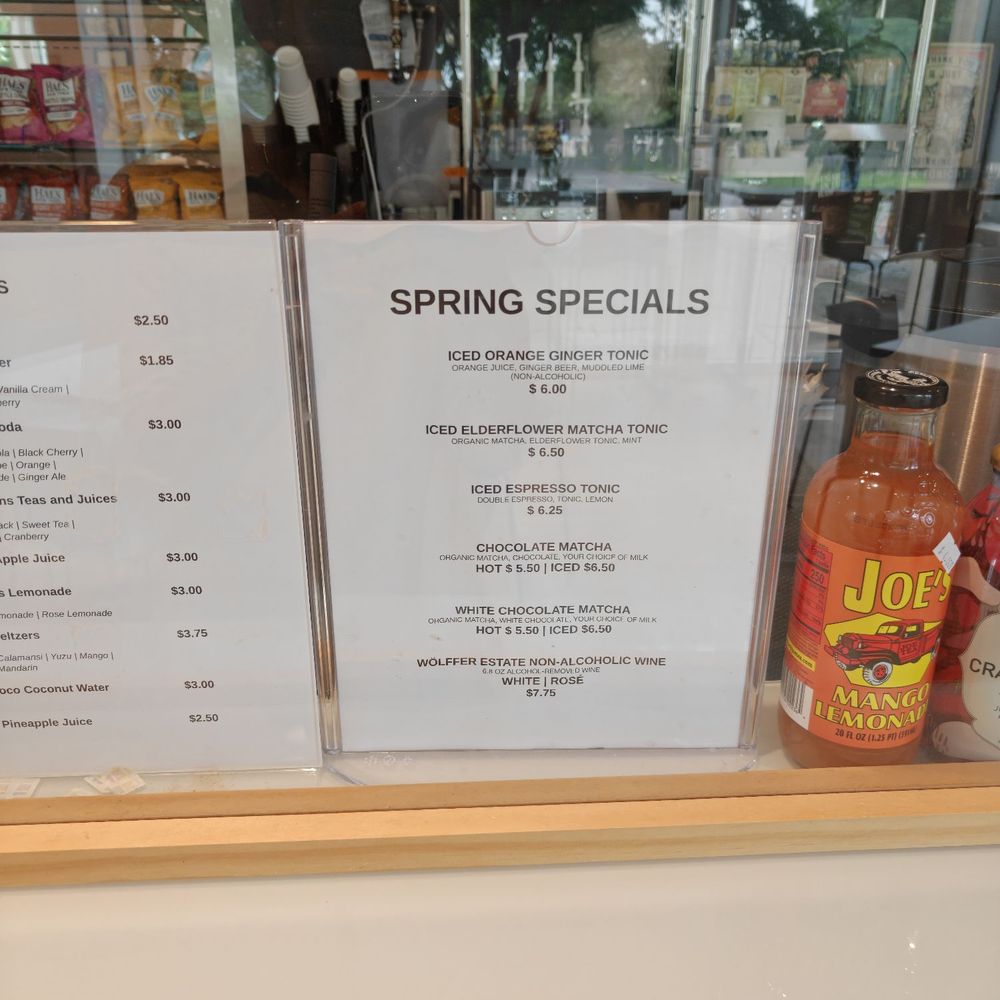 Unisphere Cafe By The August Tree - Menu - Cafes Near Me - Queens, New York