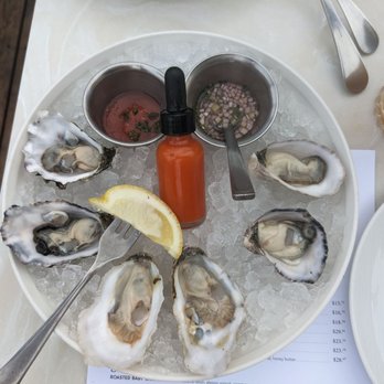 Herb & Sea - oysters on the half shell - Seafood Near Me - Encinitas, California