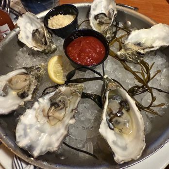 Market Broiler - Riverside - Oysters on the half shell (6) - Seafood Near Me - Riverside, California Market Broiler - Riverside - Oysters on the half shell (6) - Seafood Near Me - Riverside, California