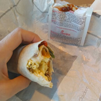 Chick-fil-A - Breakfast Burrito - Fast Food Near Me - Folsom, California