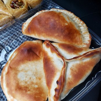 Jerusalem Bakery & Grill - Fatayer. Meat, cheese and spinach bread pockets. So good! - Bakeries Near Me - Marietta, Georgia Jerusalem Bakery & Grill - Fatayer. Meat, cheese and spinach bread pockets. So good! - Bakeries Near Me - Marietta, Georgia