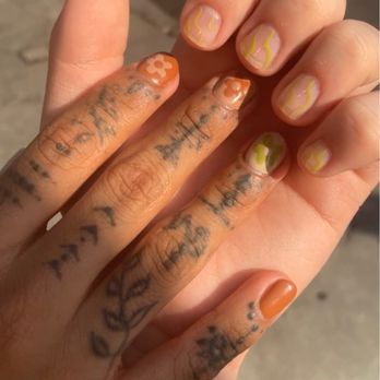 H&K Nail Salon - Gel Manicure with design - Nail Salons Near Me - Astoria, New York