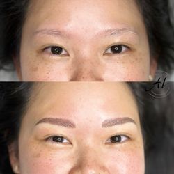 Anh Le Permanent Make-up - Natural eyebrows!!!714-333-8103