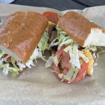 The Parish Cafe - Surf & Turf Po-Boy - Cajun/Creole Near Me - Healdsburg, California